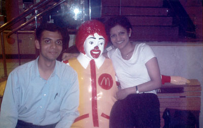 Me and Melody at McDonalds