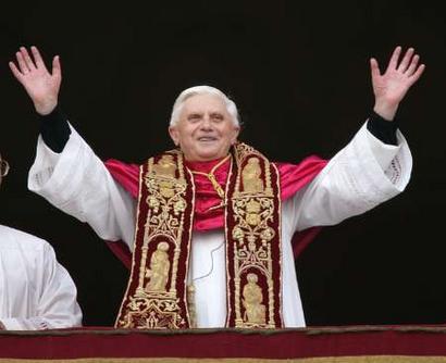 Ratzinger is Pope Benedict XVI