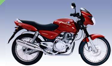 My brand new Flame Red Pulsar 150 DTS-i SS