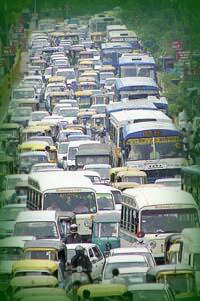 Indian Traffic Jam