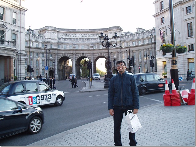 Me at Trafalgar Square