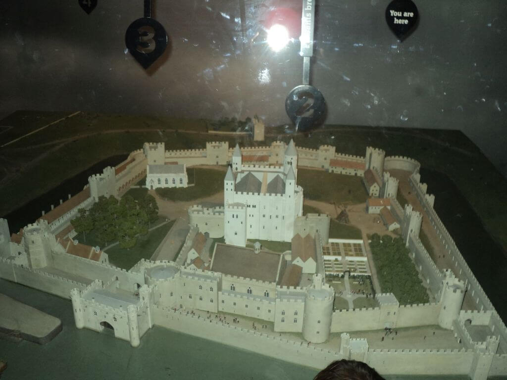 Miniature model of the Tower of London