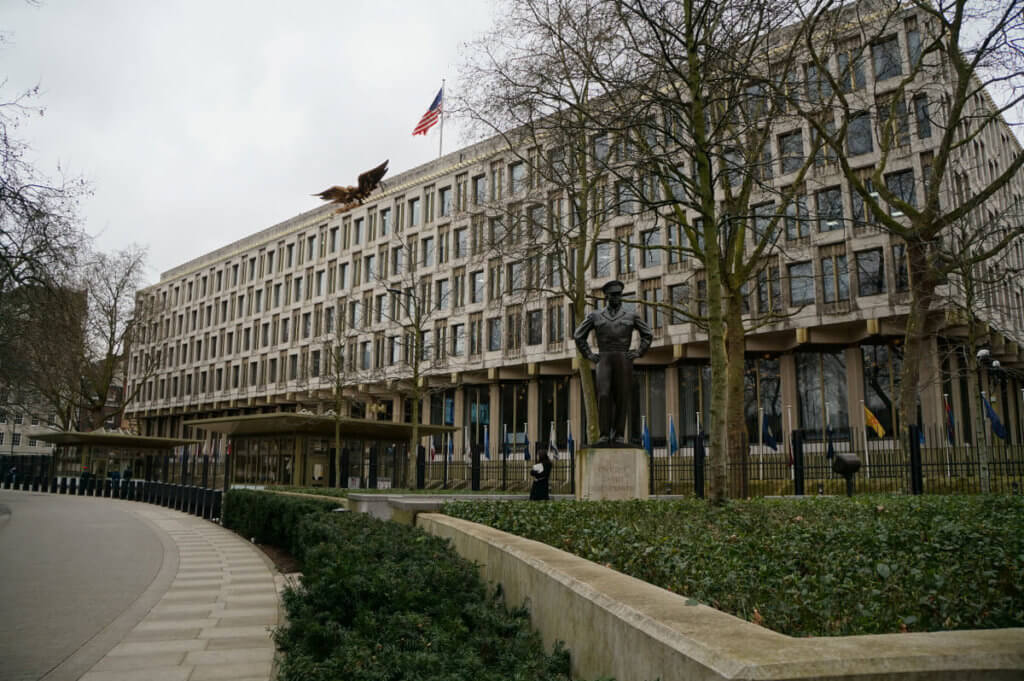 US Embassy in Grosvenor Square, London