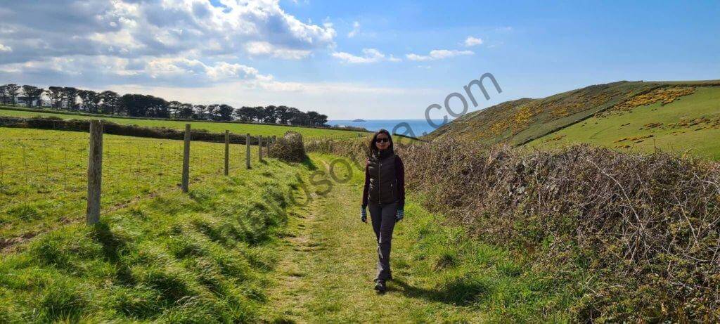 Ashwina in the midst of nature