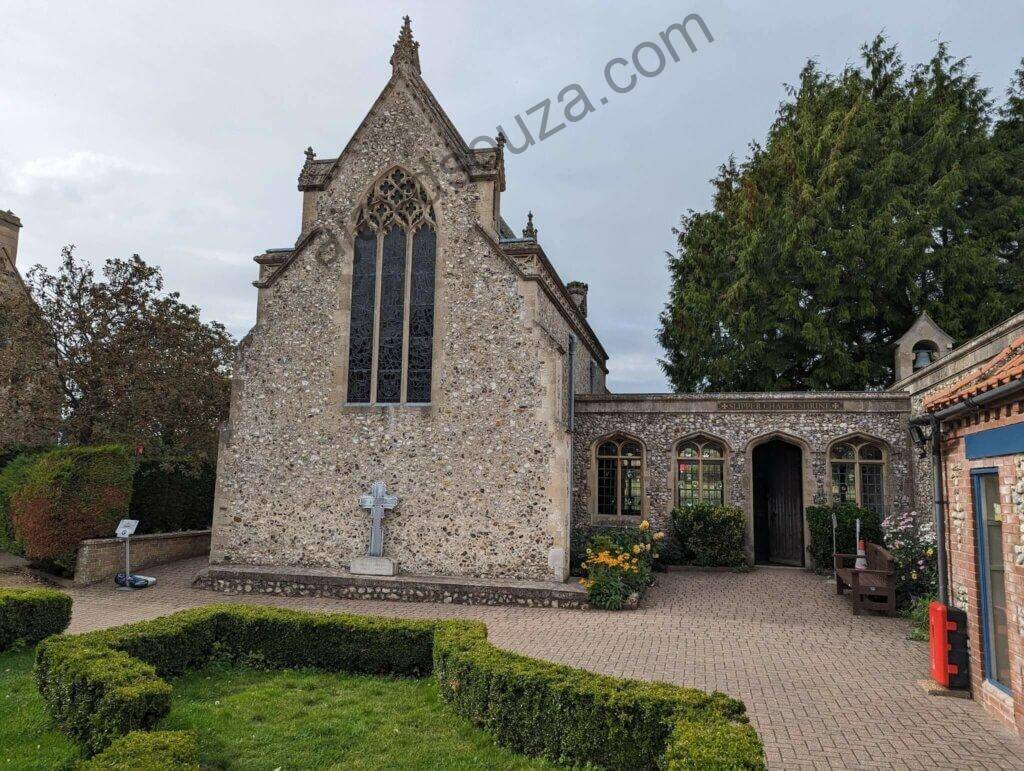 The Slipper Chapel at The Catholic National Shrine & Basilica of Our Lady at Walsingham