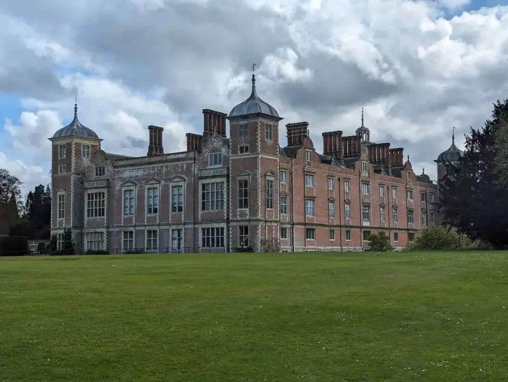 Blickling Hall from behind