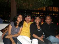 Namrata, Akshat, Sneha and Aditya