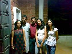 Rashmi, Ravi, Anoop, Maria and Radhika